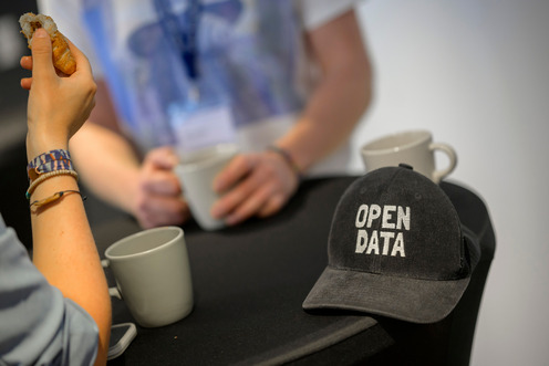 Teilnehmer beim Open Data Barcamp
