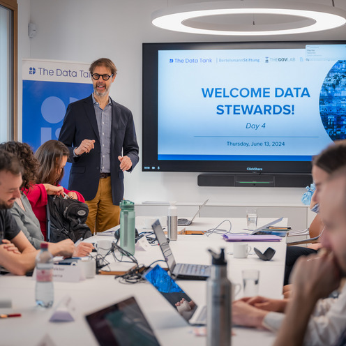 Teilnehmende des Data Stewards der Bertelsmann Stiftung